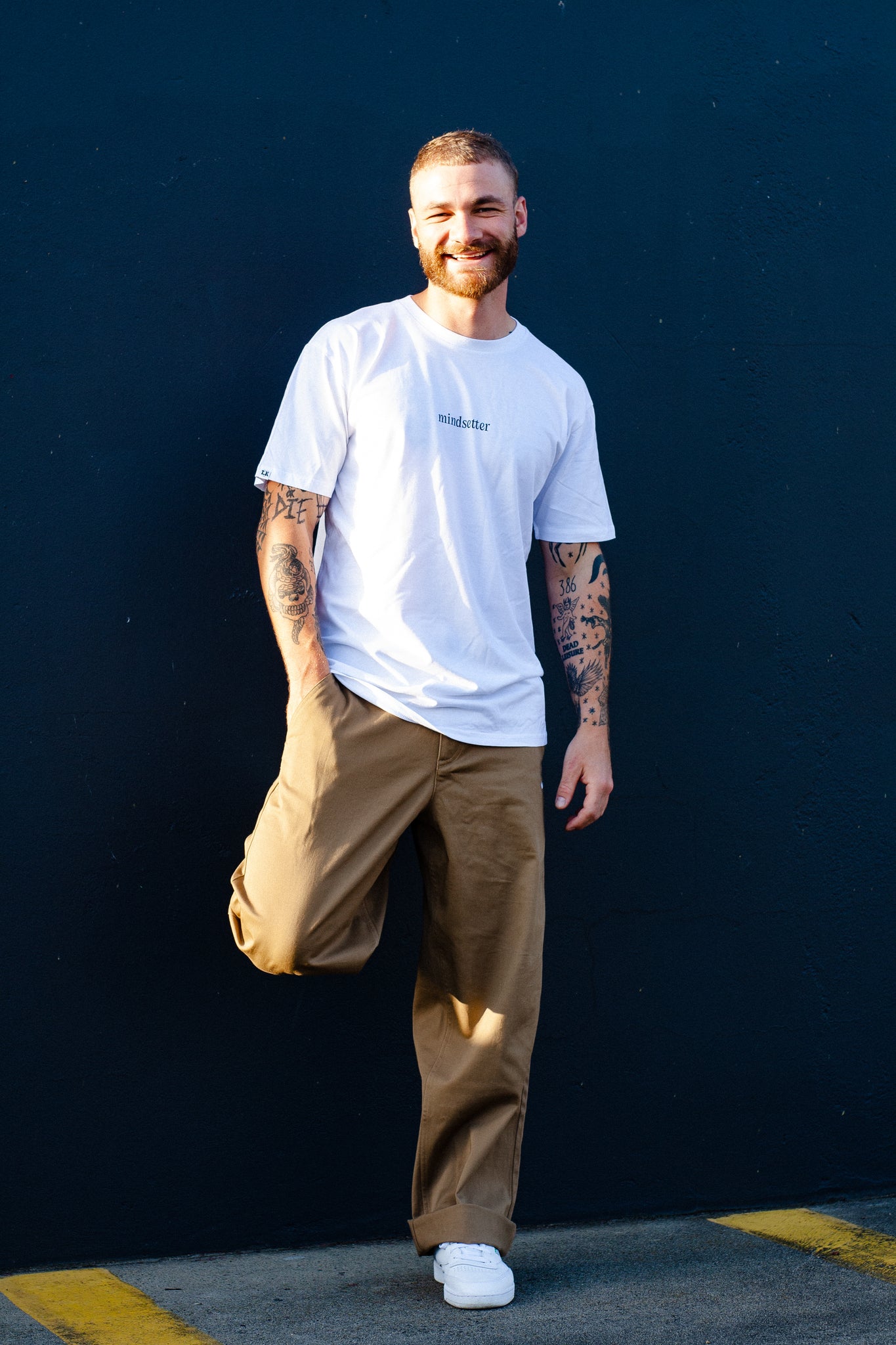 Reset Your Mind Tee - White