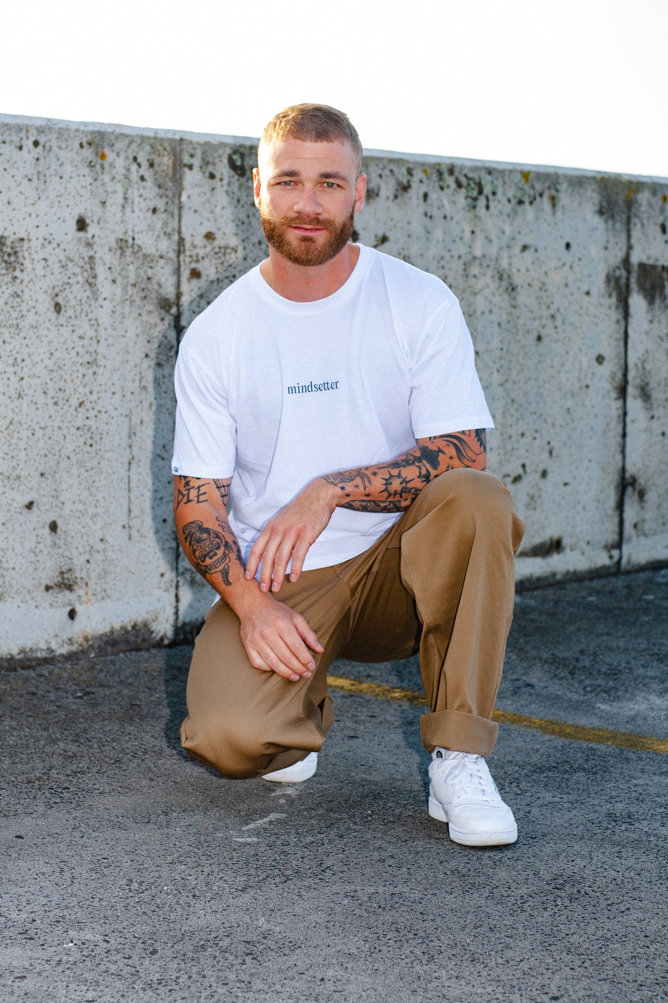 Reset Your Mind Tee - White