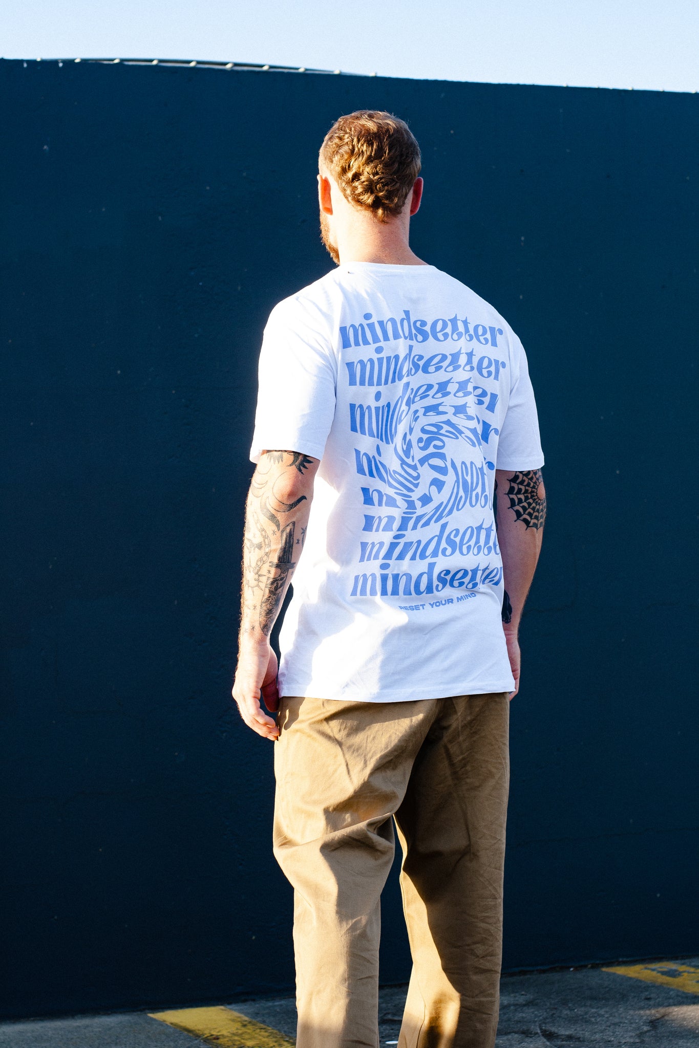 Reset Your Mind Tee - White