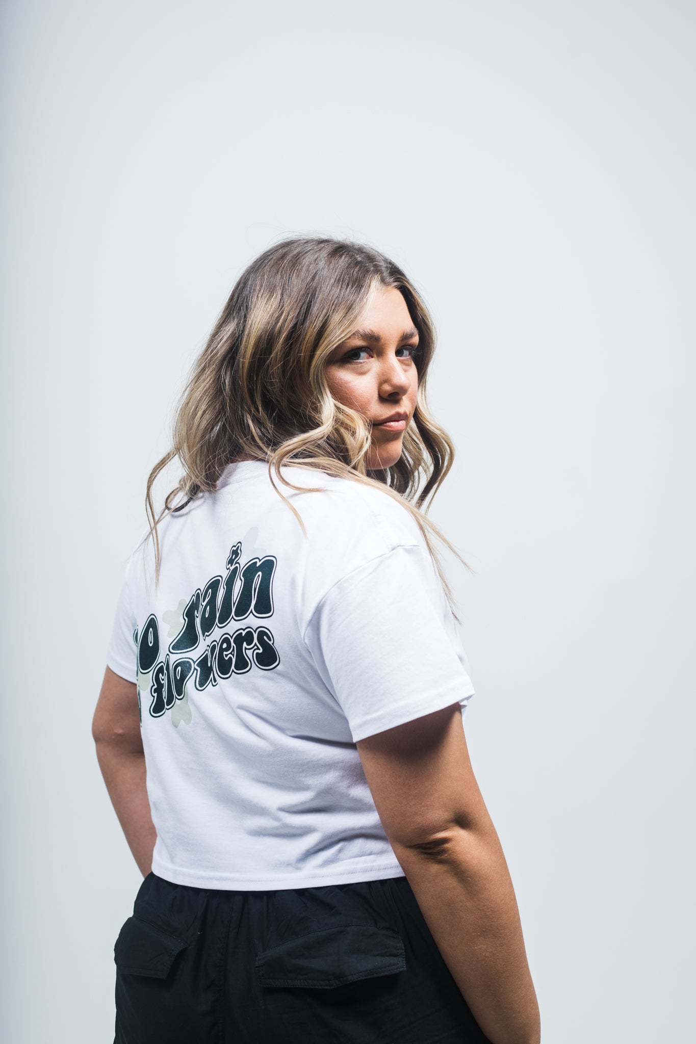 No Rain Crop - White
